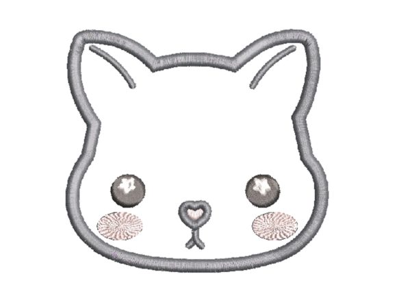 Cara's Embor Cat Applique: A Festive Delight