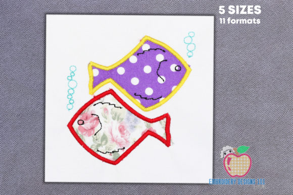 Exploring Gemini Fish Symbol for Embroidery