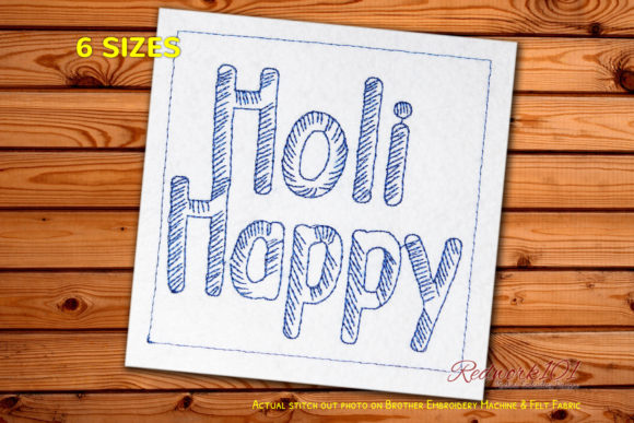 Holi Celebrations: A Vibrant Embroidery Design Review