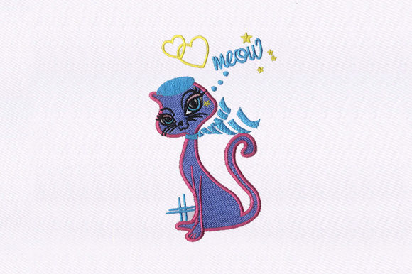 Meowing Cat: An Embroidery Designer's Market Review