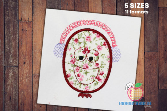Quirky Kiwi Embroidery for Holiday Cheer