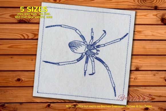 Review: Common House Spiders Redwork